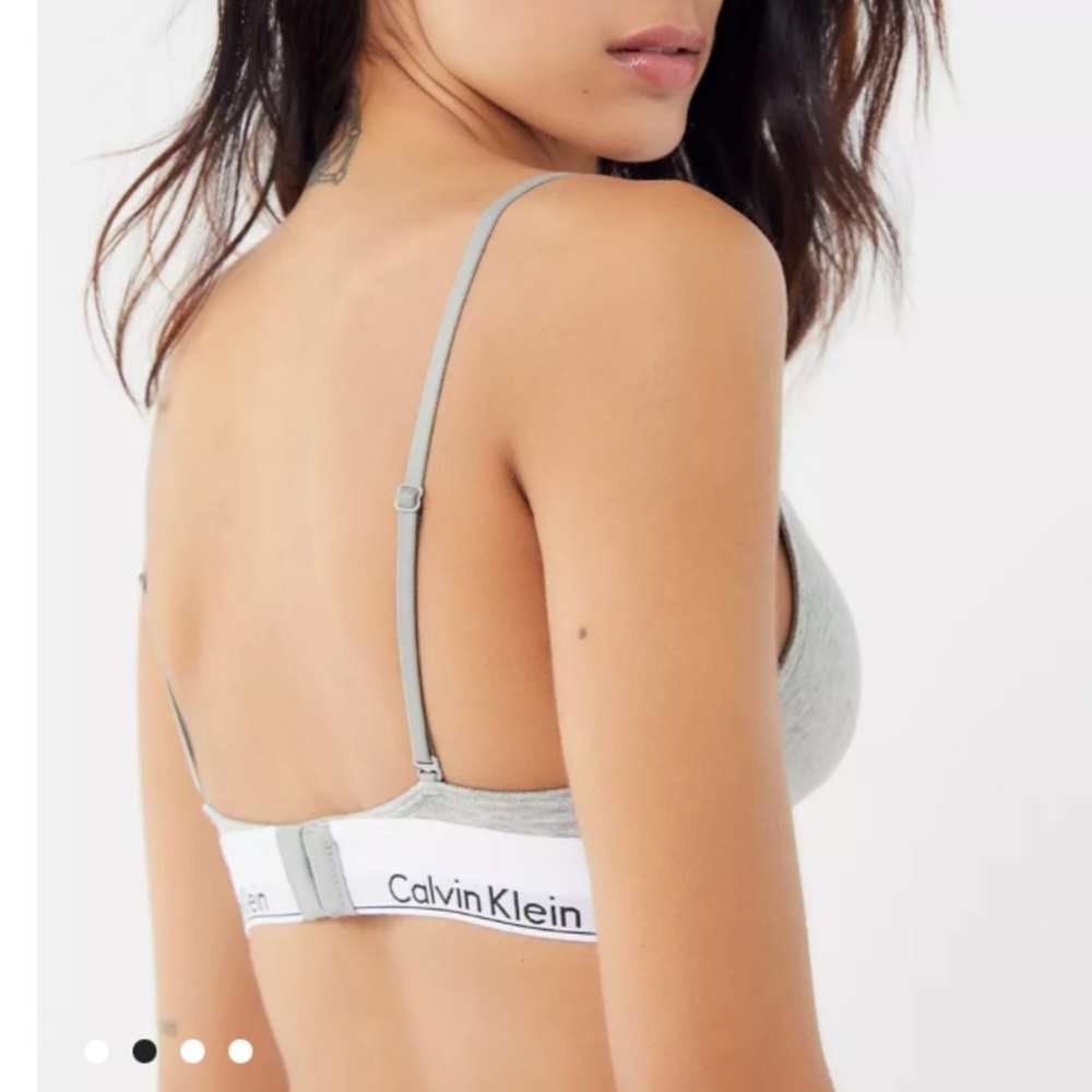 Calvin Klein Urban Outfitters Exclusive Modern Cotton Triangle Bra Size Medium - Picture 6 of 6